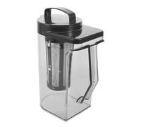 DRESSOOS Cold Brew Coffee Pitcher with Infuser 1.6l Black Plastic Iced Tea Jug Featuring Refrigerator Friendly Design and Precise Measurement Scale for Home and Events