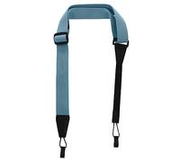 DRESSOOS Concise Ukulele Strap No Drill String Instrument Accessories Dress Ukulele Hand Strap Belt Dark Blue