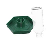 DRESSOOS Convenient Reptile Waterer Water Dish for Tortoises and Lizards Compact Gecko Tank Accessory Easy to Clean Reptile Feeding Bowl for Daily Use and Care