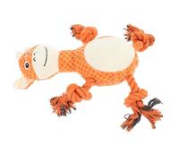 DRESSOOS Cute Giraffe Shaped Dog Squeaky Toy Interactive Animal Chew Toy for Teething Relief Durable and Engaging Pet Plaything for Indoor and Outdoor Fun