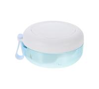 DRESSOOS Denture Case Portable Retainer Storage Box Denture Bath Case for Invisible Brace Keeping Retainers Clean While Traveling at Home