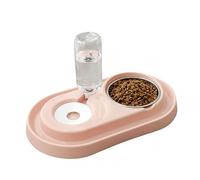 DRESSOOS Dog Fountain Water Bowl Automatic Water Filling for Large Dogs Plastic Stainless Steel