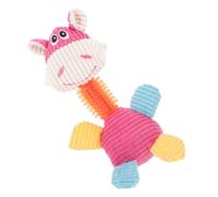 DRESSOOS Dog Plush Interactive Puppy Soft Cartoon Shaped Stuffed Pet for Dogs Washable Durable Comforting for Playtime and Entertainment