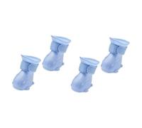 DRESSOOS Dog Rain Boots Paws 4pcs Waterproof Pet Supplies Thick Sole Warm Keeping Dog Shoes for Rainy Days
