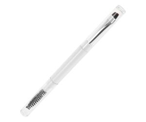 DRESSOOS Double-ended Makeup Brush and Spiral Brow Brush with Soft Bristle Dualhead Design Gentle the Skin Portable Makeup Accessory and Concealer Application for Precise Eyebrow
