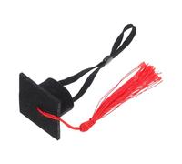 DRESSOOS Dr Hamster Hat Graduation Cap Bright Tassel Small Animal Decorative Hat for Hamster Guinea Pig Pet Party Accessories