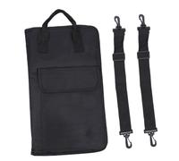 DRESSOOS Drum Mallet Bag Handles Straps Drumstick Storage Case Large Capacity Gig Bag for Sticks Mallets