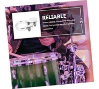 DRESSOOS Drum Stick Holder for Drums Zinc Alloy Drumstick Clamp Replacement Part