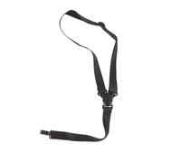 DRESSOOS Elegant Black Ukulele Strap Comfortable Lanyard Quick-release for Easy Ukulele Play
