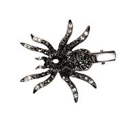 DRESSOOS Elegant Spider Side Clip Rhinestone Hairpin Spooky Halloween Accessory