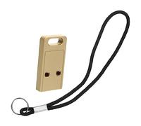 DRESSOOS Emergency Brass Whistle Portable Survival Whistle with Loud Clear Sound for Hiking Camping Lifeguards Referees Coaches Safety Training