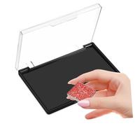 DRESSOOS Empty Eye Shadow Storage Box Plastic Makeup Storage Case for Diy Use Eyeshadow Organizer for Eye Shadows Palette