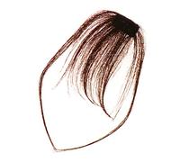 DRESSOOS Fashionable Air Bangs Wig Clip in Hair Extensions Natural Hair Pieces for Women Dark Brown