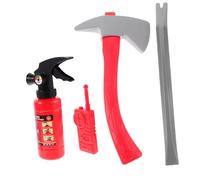 DRESSOOS Firemen Cosplay Kit Firefighter Role Play with Simulation Fire Extinguisher Educational Pretend for Boys Imaginative Play