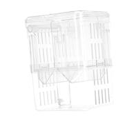 DRESSOOS Fish Breeding Box Double Layer Isolation Tank with Cups Airdriven Hatching Incubator for Shrimp Betta Design for Optimal Visibility and Space Saving Aquariums