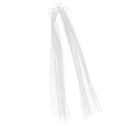 DRESSOOS Floral Bridal Veil with Pearl Detail Long Wedding Veil for Bride Wedding Party Headpiece