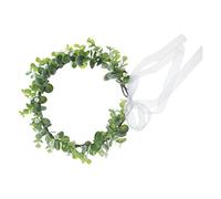 DRESSOOS Floral Hair Band Bohemia Style Flower Headpiece for Bride to Be Festival Headdress Natural Design Wedding Headwear