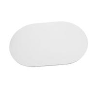 DRESSOOS Food Bowl Place-mat Mats for Food Bowls Dog Anti-spill Mat Diatomite Absorbent Feeding Pad White 30x40