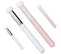 DRESSOOS Foundation Sponge Makeup Brush 4pcs Concealer Brush Set Makeup Tools Skin-friendly Sponge Applicator Beauty Puff for Face