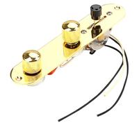DRESSOOS Gold TL Guitar Control Plate 3-Way Harness Knobs Compatible Electric Guitars Easy Installation Sturdy Design