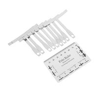 DRESSOOS Guitar Repair Tool Set Radius String Action Rulers for Electric Guitar and Bass Precision Fret Height Measuring Gauge and Setup