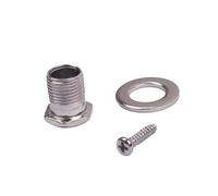 DRESSOOS Guitar Screw Threaded Bushing and Ferrules and Mounting Screw for Ukulele Guitar Tuning Peg Tuner Machine Head