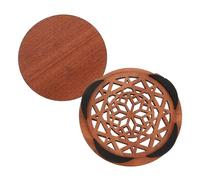 DRESSOOS Guitar Soundhole Insert Wooden Soundhole Cover Guitar Slide Acoustic Accessory