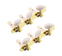 DRESSOOS Guitar Tuning Peg Classical Guitar Plastic Pillar Tuning Keys Tuner Acoustic Tuners Easy Tune and Reliable