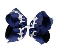 DRESSOOS Hair Accessories for Prom Hair Bows Baseball Bow Clip Softball Team Random Color