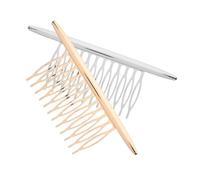 DRESSOOS Hair Clip for Women Fashion Hairpins Simple Design Hair Combs Silver Tone Alloy Hairpin Accessories for Girls