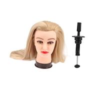DRESSOOS Hair Dressing Head Hairdressing Practice Tool Styling Head for Hair Stylists Material for Long Use