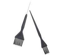 DRESSOOS Hair Dye Brush Set 2pcs Small Applicator for Hair Coloring Mixing and Root Touch-Up Essential Tools for Stylists and Home Users