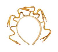DRESSOOS Halloween Medusa Snake Head Headpiece Cosplay Accessory Party Headband for Adults and Boys and Girls