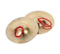 DRESSOOS Hand Cymbals for Small Percussion Instruments with Smooth Edges for Music Education Dance Bands and Interaction