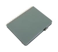 DRESSOOS Hardcover Address Book with Alphabetical A-z Tabs, Large Capacity Notebook with Attached Pen Loop, User-Friendly Design for Household Management and Home Use, Green Pu Cover