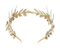 DRESSOOS Headband Bridal Shower Wedding Decor Leaf Bridal Headband Baroque Headdress