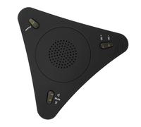 DRESSOOS Hi-fi Quality Driver Plug and Play Omnidirectional Microphone Echo Canceller for Distance Education Recording Game Voice Chat Usb Compatible