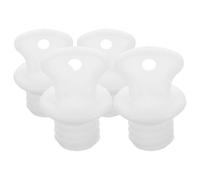 DRESSOOS Hot Water Bottle Stoppers Leakproof Sealing Lids 4pcs Replacement Thermal Warm Water Bag Caps Easy to Replace and Clean