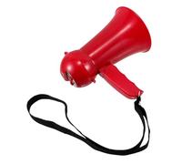 DRESSOOS Kissing Trumpet Megaphone Bullhorn Speaker Portable Train Horn Portable Megaphones Red Megaphone Prop Megaphone Electric Bullhorn Horn Small Bullhorn Mens Prank
