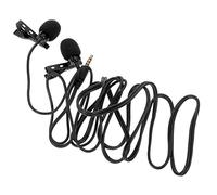 DRESSOOS Lavalier Clip Microphone High Sensitivity Wired Lapel Mic for Mobile Phone Live Streaming Interview Recording Conference Use