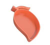 DRESSOOS Leaf Shape Reptile Feeding Bowl for Bearded Dragons Lizards Frogs and Animal Habitat Water Dish Easy to Clean for Reptile Care