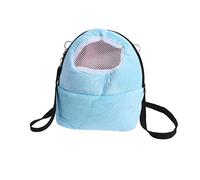 DRESSOOS Lightweight Pet Carrier Bag Hamster Guinea Pig Travel Bag Breathable Mesh Velvet Material