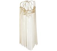 DRESSOOS Luxurious Gold Tone Alloy Head Chain Jewelry Women's Headpiece Tassel Egyptian Style Headband for Wedding Engagement Birthday Fashion Headwear
