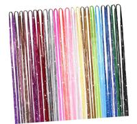 DRESSOOS Luxury Hair Tinsel Extension Glitter Strands Hair Strands Extensions Braiding Tie Sparkling Strings