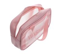 DRESSOOS Makeup Bag Compartments Drawstring Toiletry Bag Cosmetics Travel Shower Gel Portable Makeup Pouch