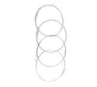 DRESSOOS Mandolin Strings Steel Set 4pcs Bronze Wound Mandolin Metal Strings Universal Replacement for Musical Instrument Accessories