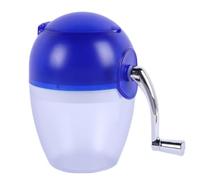 DRESSOOS Manual Ice Crusher Machine for Making Slushie Random Color with Construction and Shaved Ice with Construction and Hand Crank Design for Smoothie and Cold Drinks at Home