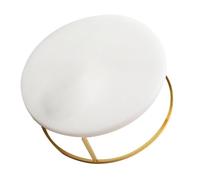 DRESSOOS Marble Cake Stand Marble Cake Holder round Stainless Steel with Stable Placement Reusable Design Elegant Appearance for Celebrations and Displaying Desserts