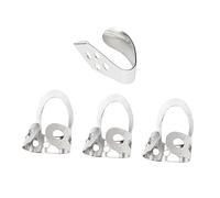 DRESSOOS Metal Guitar Thumb Finger Picks Adjustable for Banjo and Ukulele Guitar Playing Accessories for String Instruments