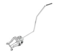 DRESSOOS Metal Plated Clamp-on Lyre Music Holder Clip for Alto Saxophone and Brass Instruments Flat Key Marching Music Score Clamp American Plating